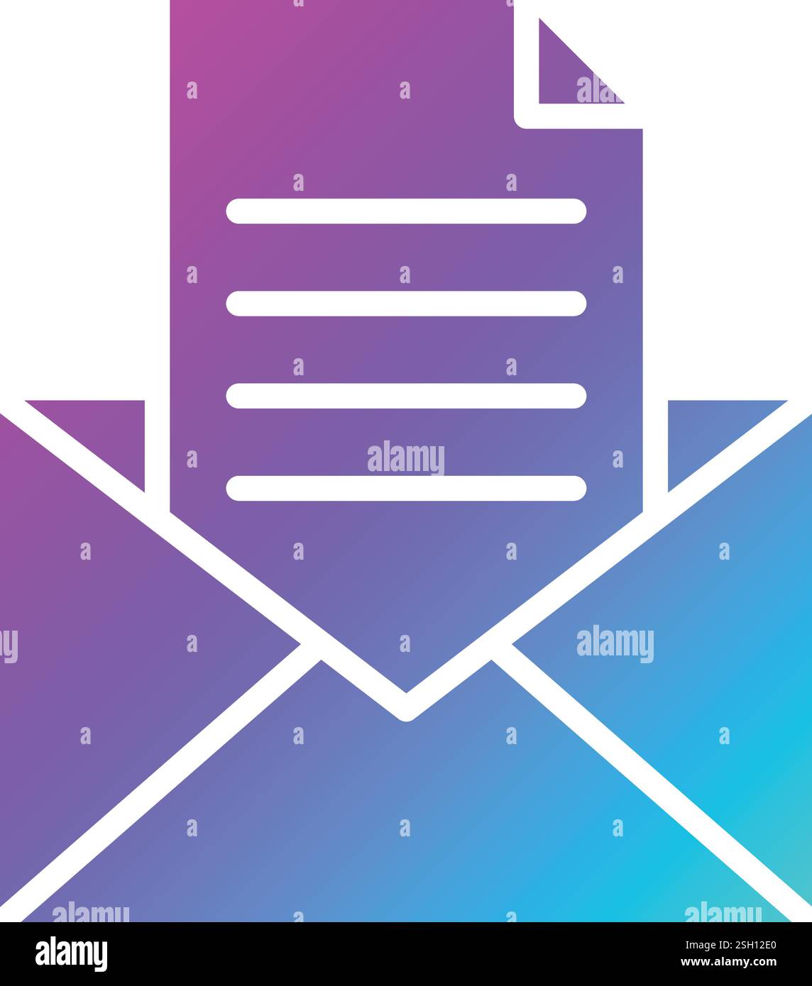 Letter Vector Icon Design Illustration Stock Vector