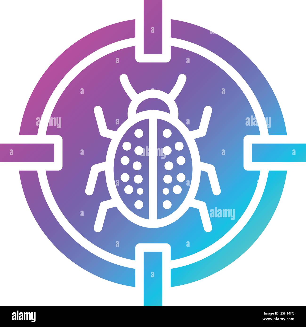 Target Vector Icon Design Illustration Stock Vector