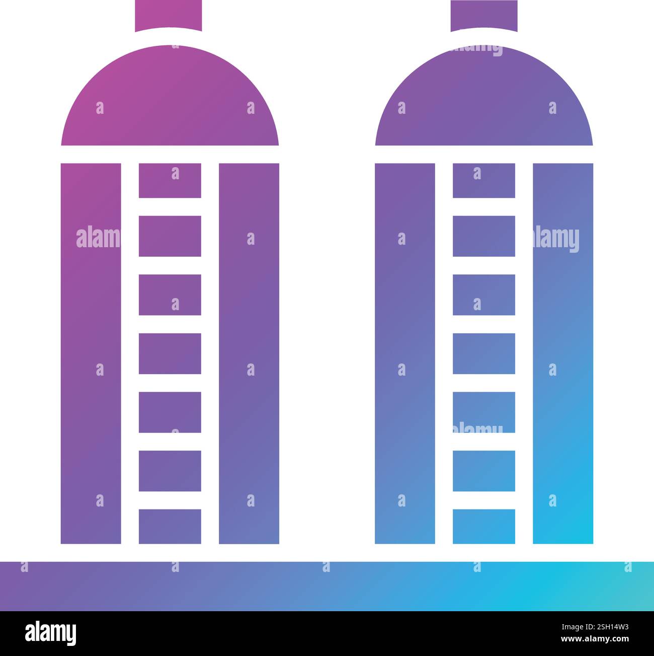 Silo Vector Icon Design Illustration Stock Vector