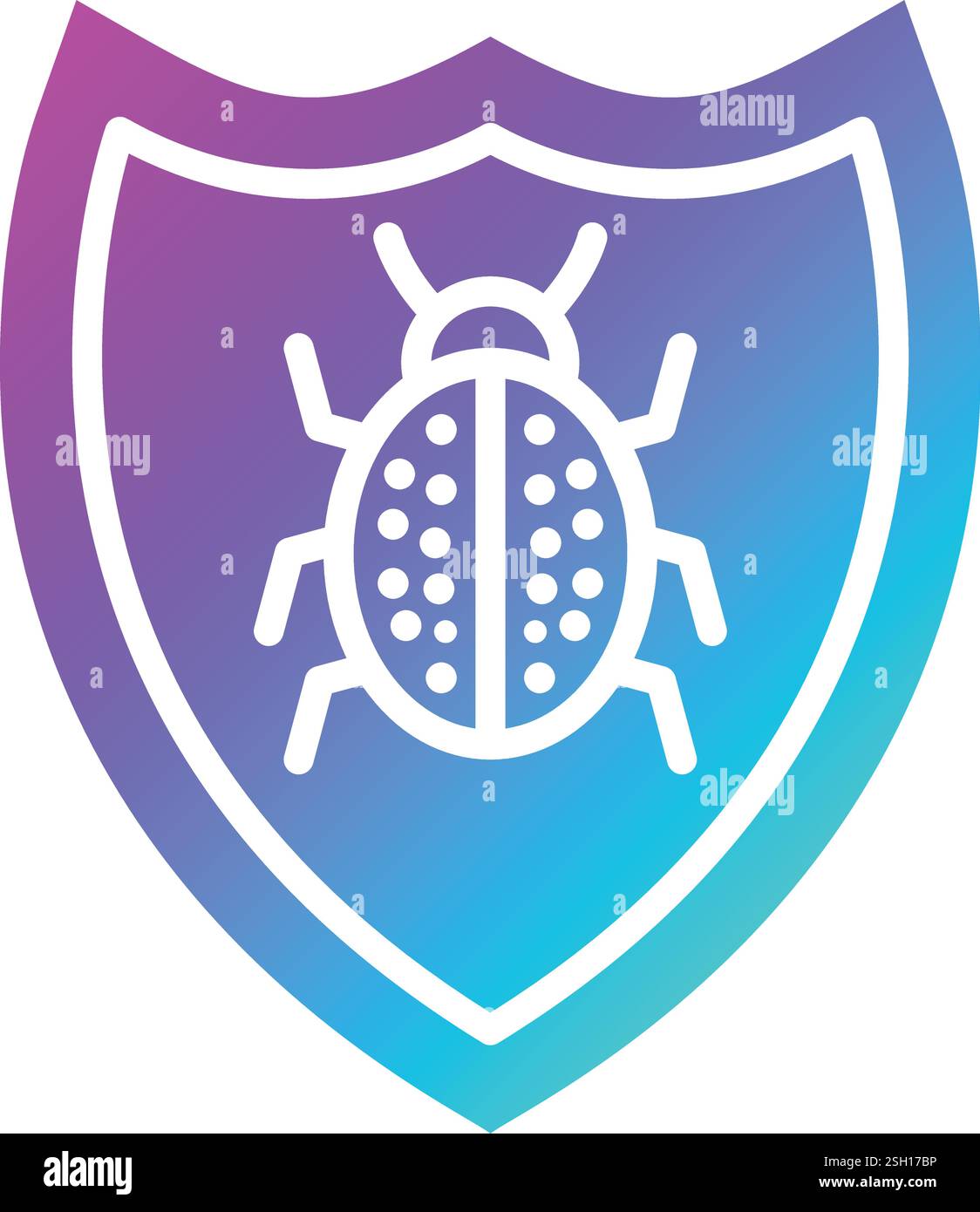 Virus Vector Icon Design Illustration Stock Vector