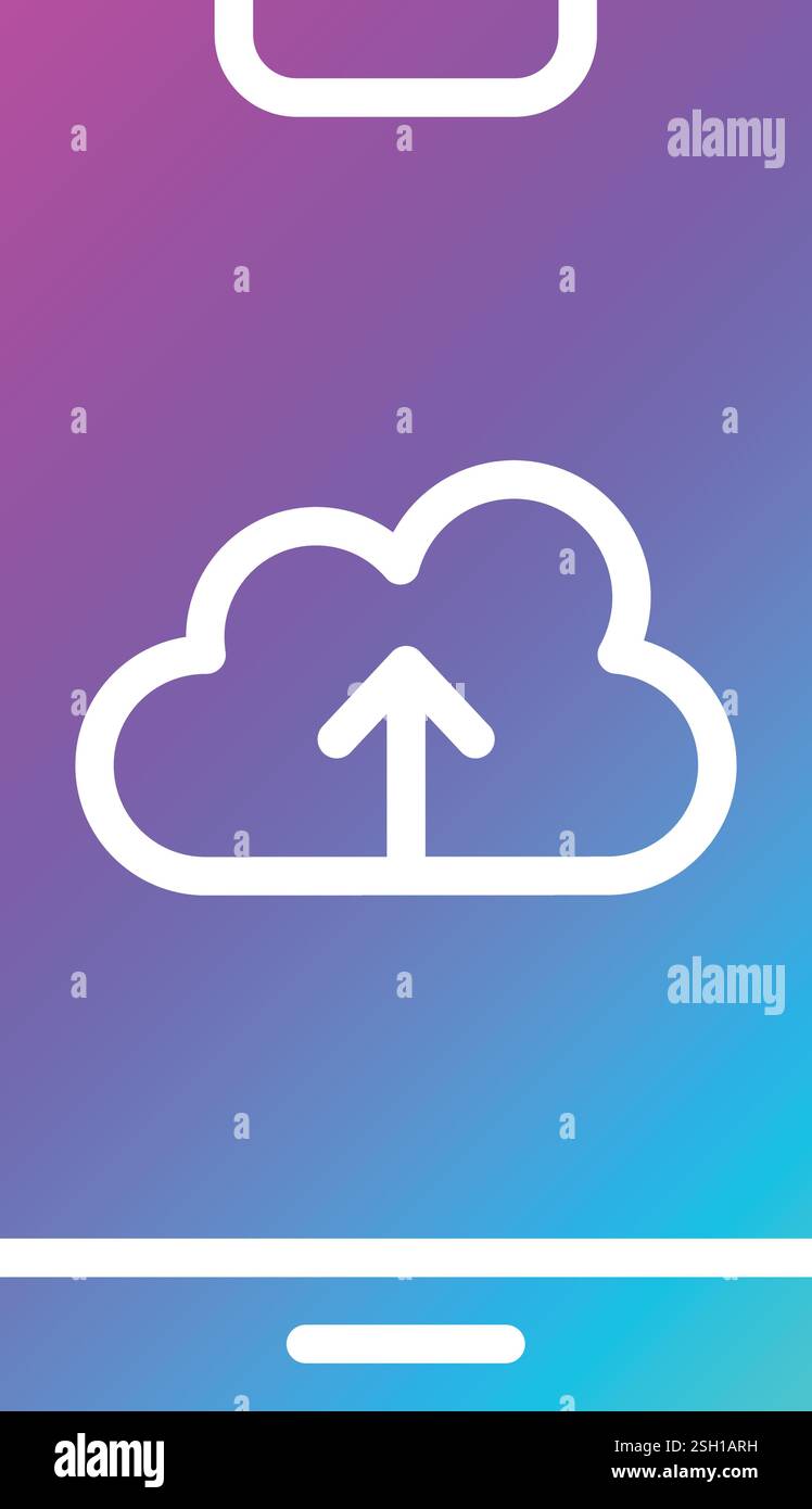 Cloud Vector Icon Design Illustration Stock Vector