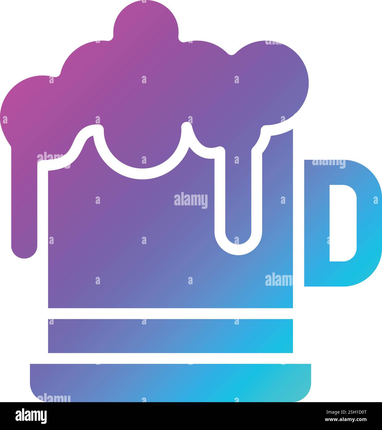 Beer Vector Icon Design Illustration Stock Vector