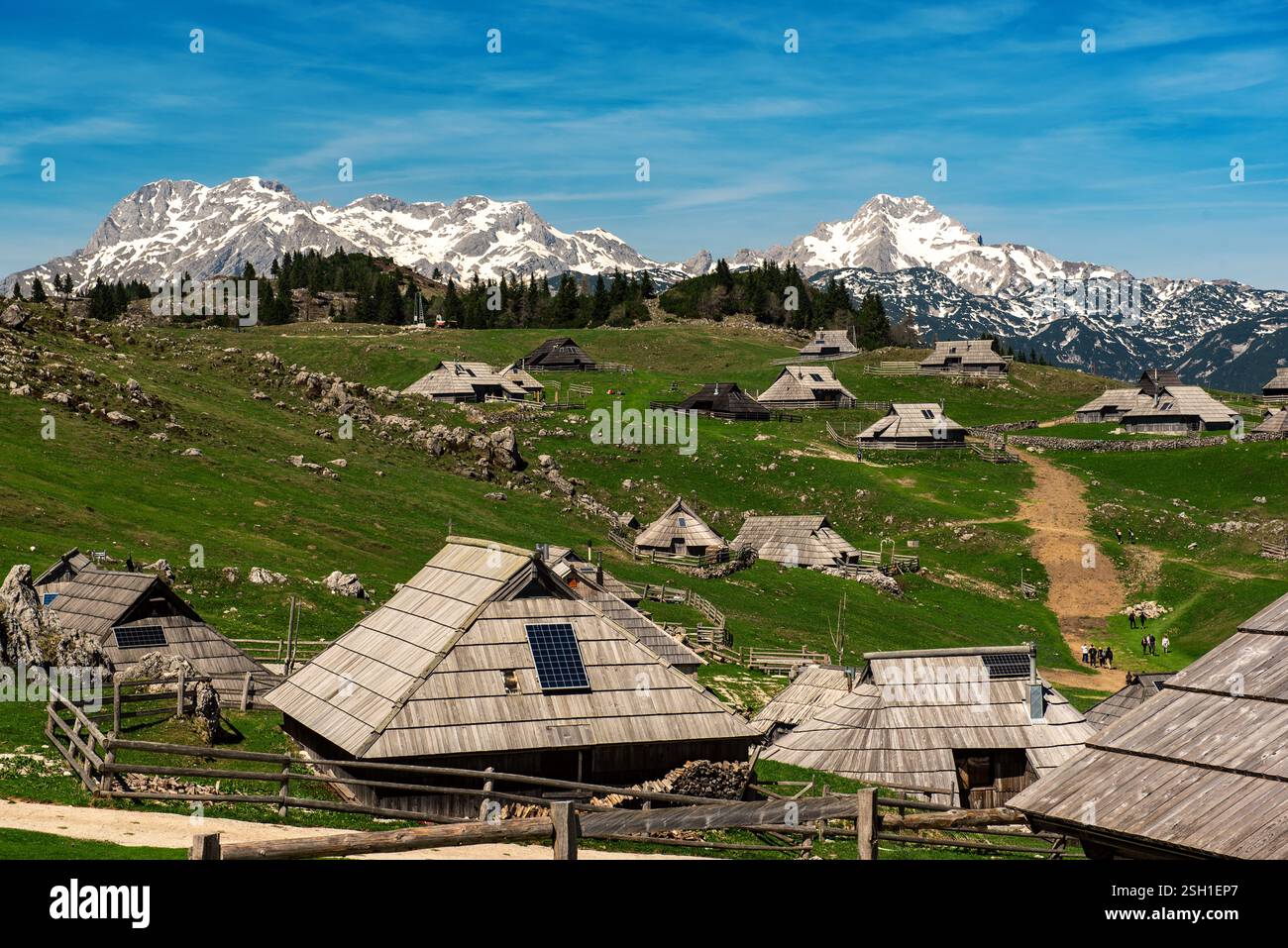 Beautiful view of Slovenia Ownership Shout Type Houses Scandinavian