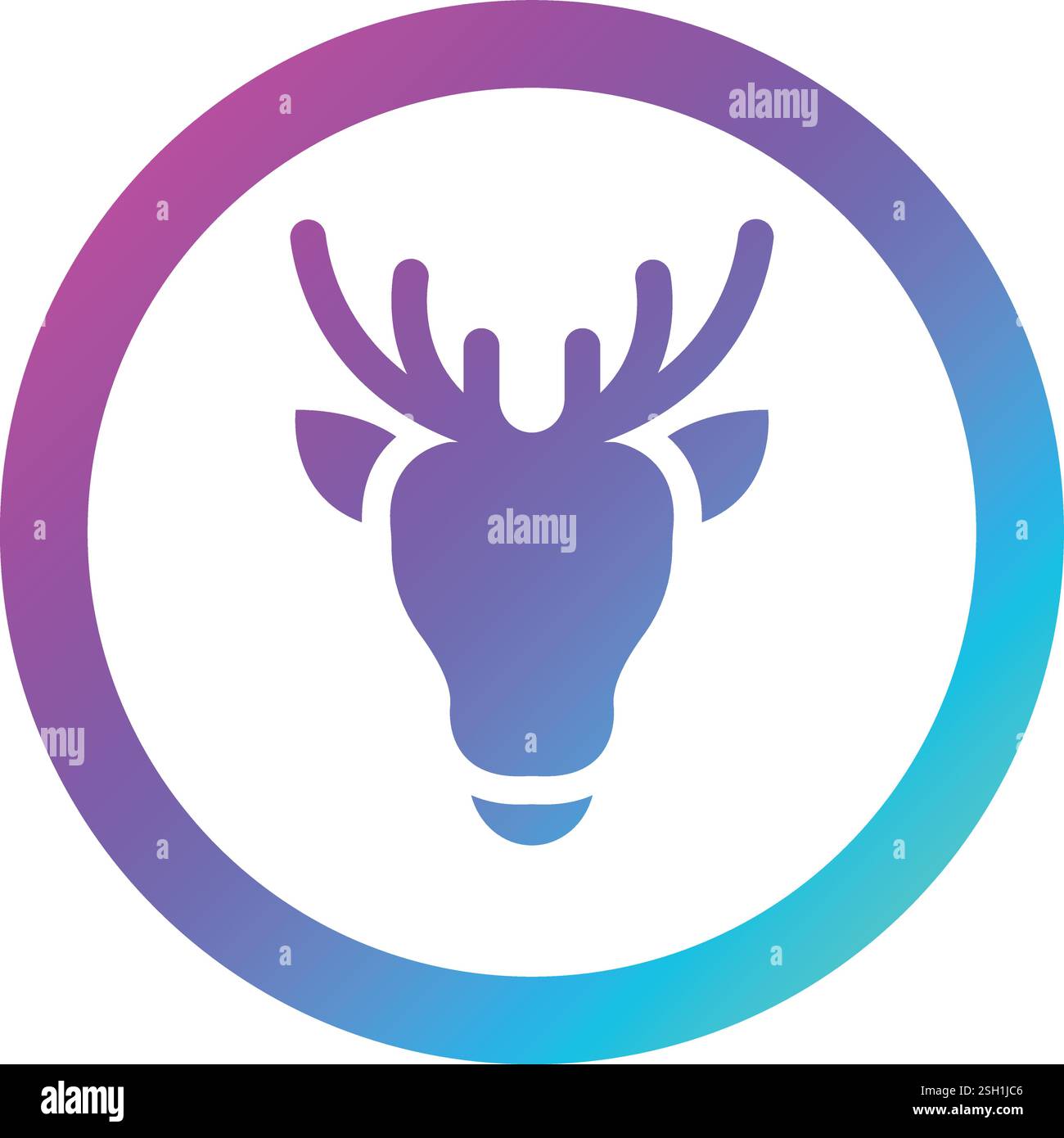 Wild animal Vector Icon Design Illustration Stock Vector