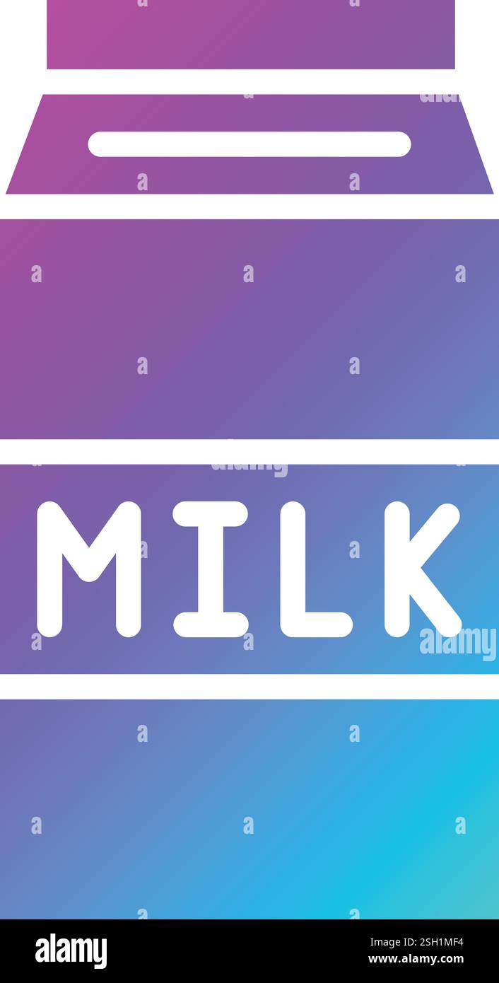 Milk Vector Icon Design Illustration Stock Vector Image & Art - Alamy