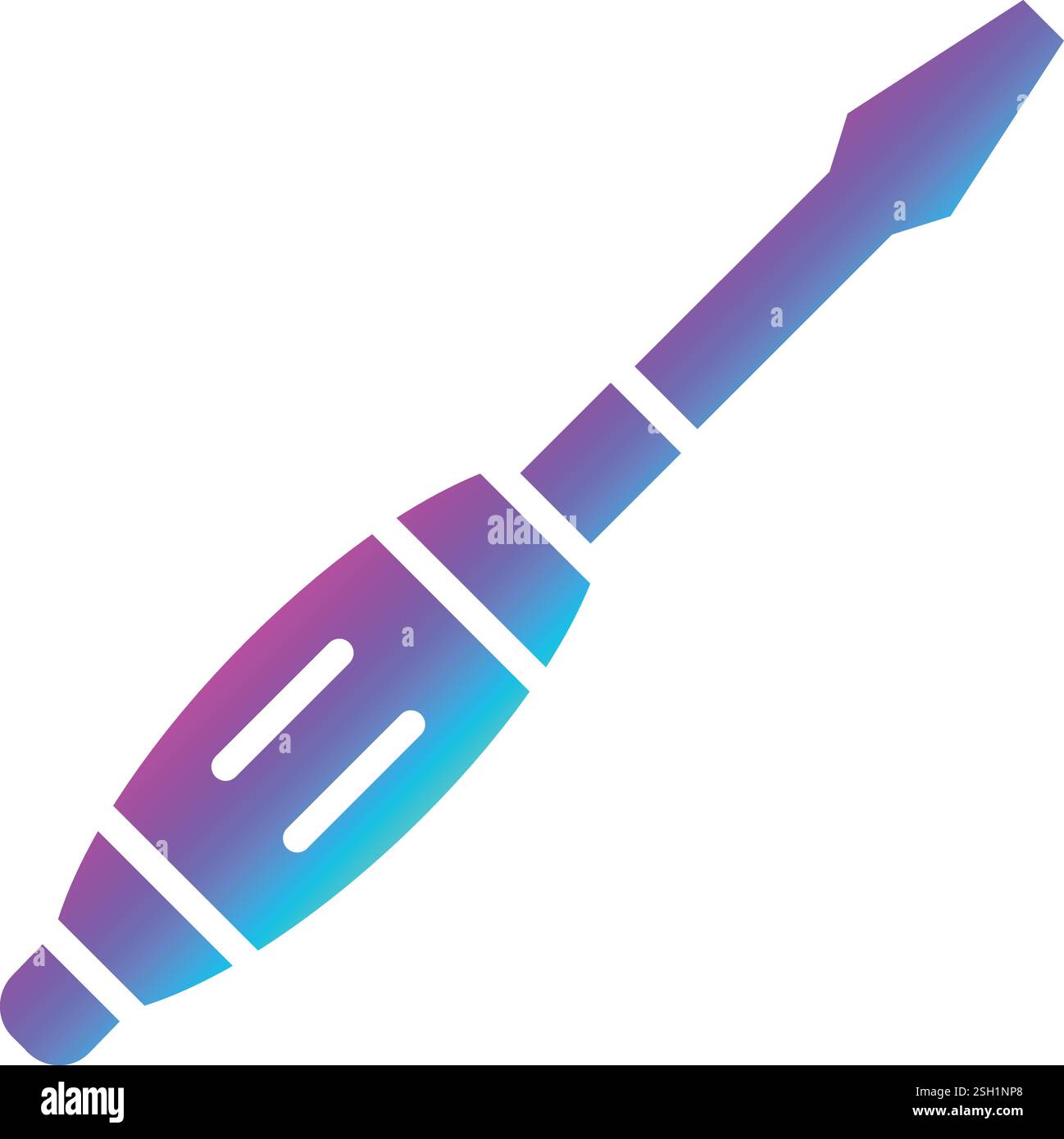Screwdriver Vector Icon Design Illustration Stock Vector