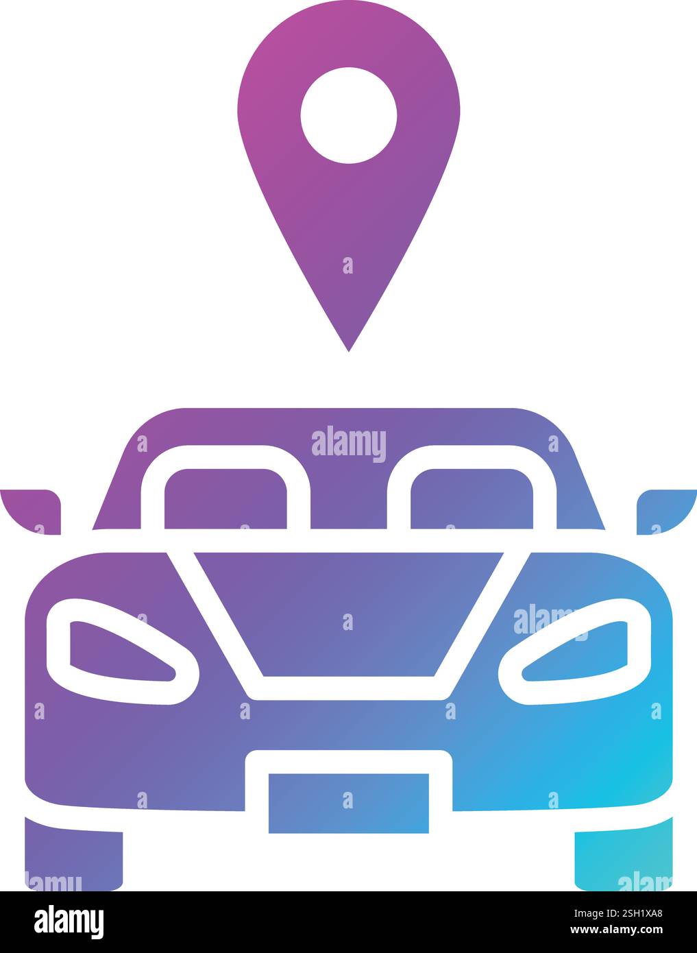 Car Vector Icon Design Illustration Stock Vector
