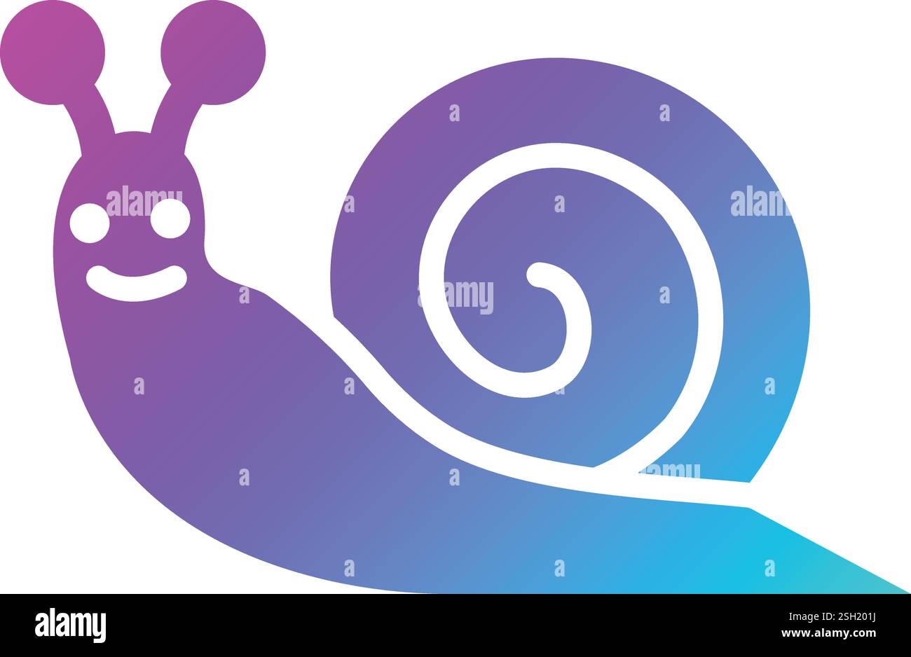 Snail Vector Icon Design Illustration Stock Vector Image & Art - Alamy