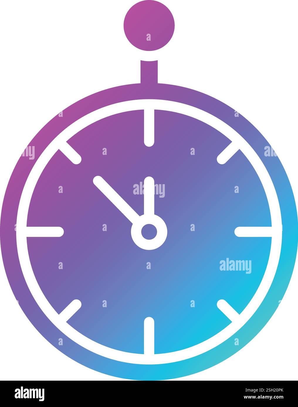 Countdown Vector Icon Design Illustration Stock Vector