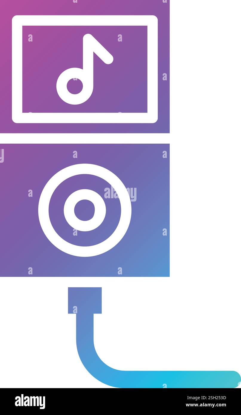 Music Vector Icon Design Illustration Stock Vector