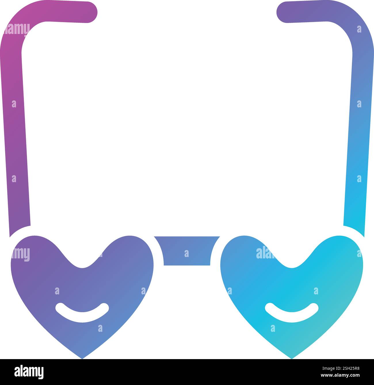 Glasses Vector Icon Design Illustration Stock Vector