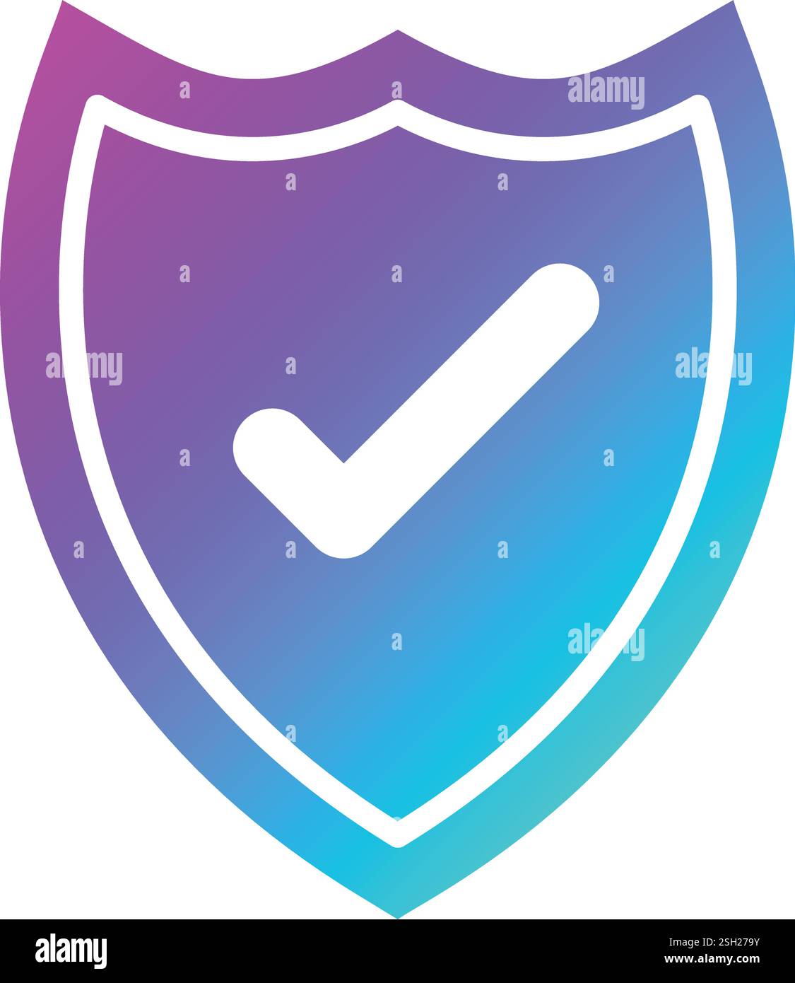 Secure Vector Icon Design Illustration Stock Vector Image & Art - Alamy