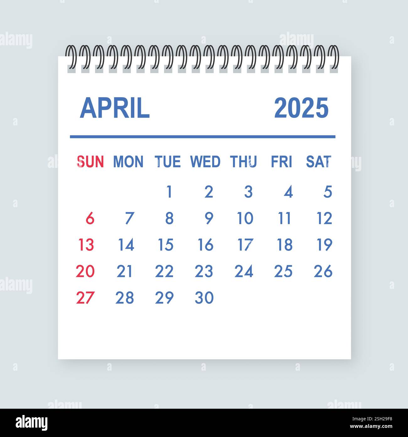 HOW MANY DAYS IN APRIL 2025 visual data 7