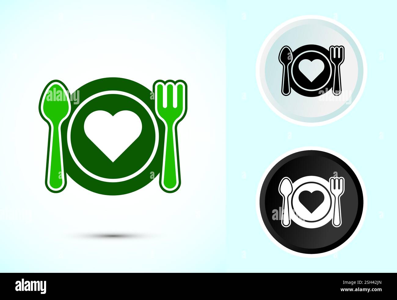 Healthy eating icon design illustration. Healthy food sign symbol Stock ...