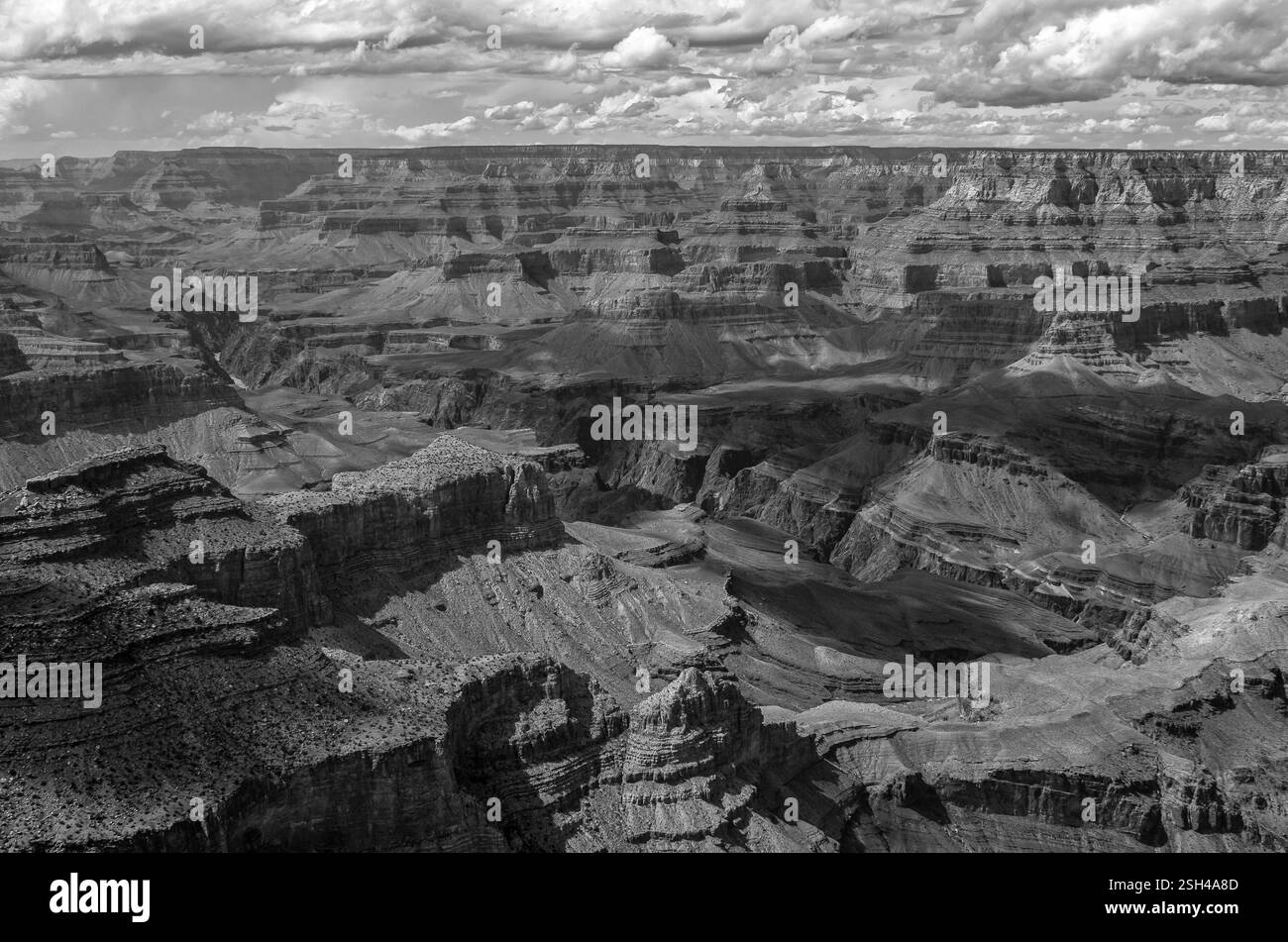 black and white grand canyon arizona Stock Photo - Alamy