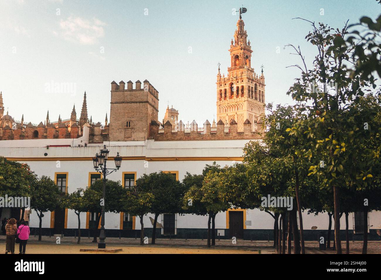 Seville skyline hi-res stock photography and images - Alamy