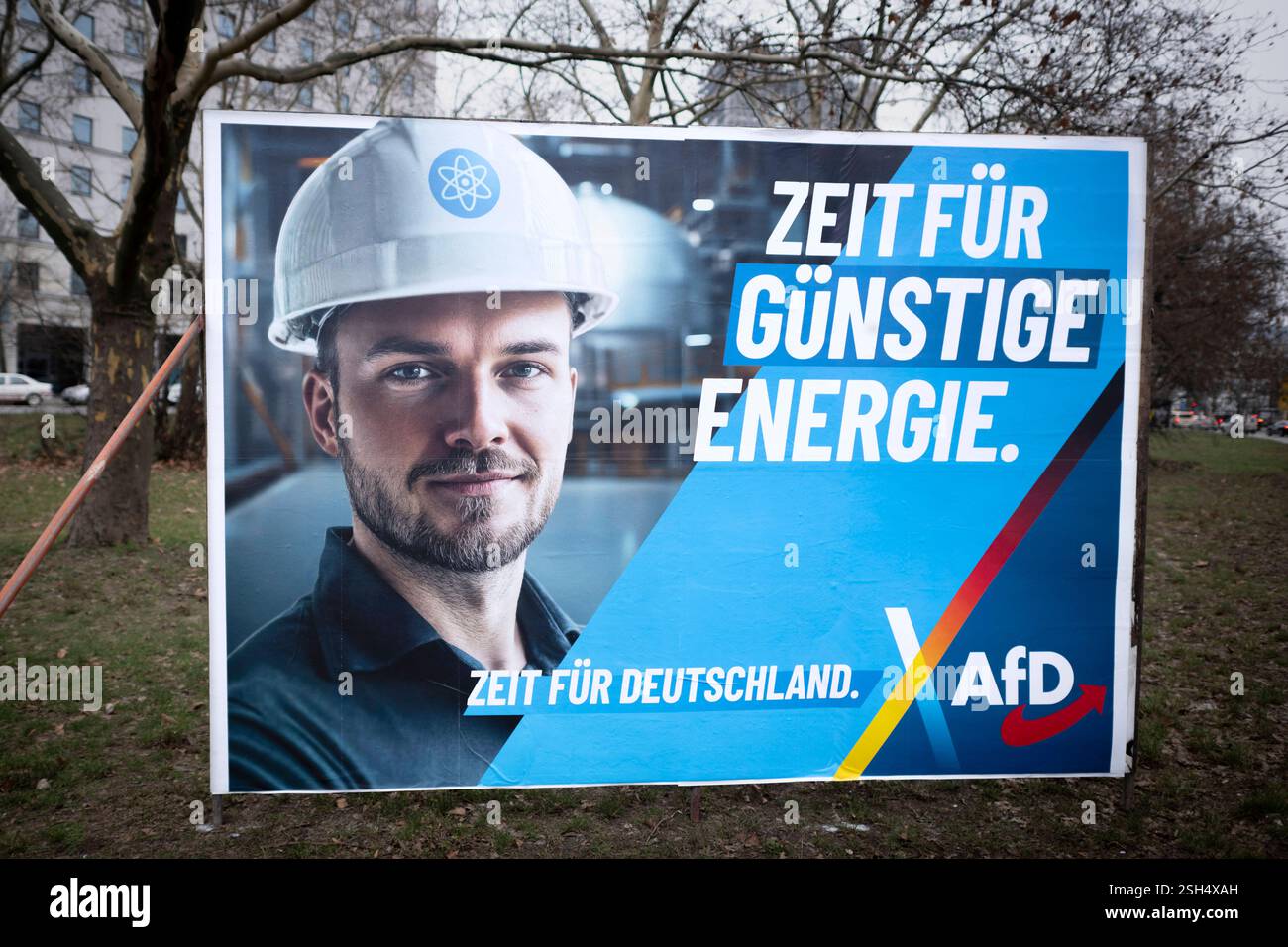 Parteiprogramm Afd AfD Wahlplakat DEU, Deutschland, Germany, Berlin, 06.02.2025 Wahlplakat ...