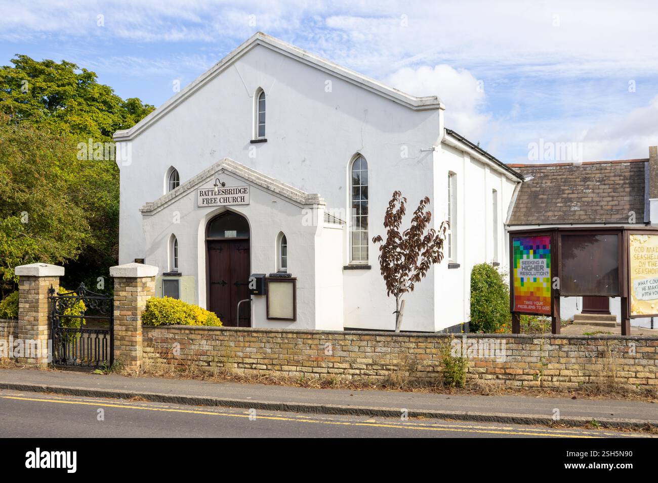Battlesbridge Free Church, Hawk Hill, Battlesbridge, Essex Stock Photo