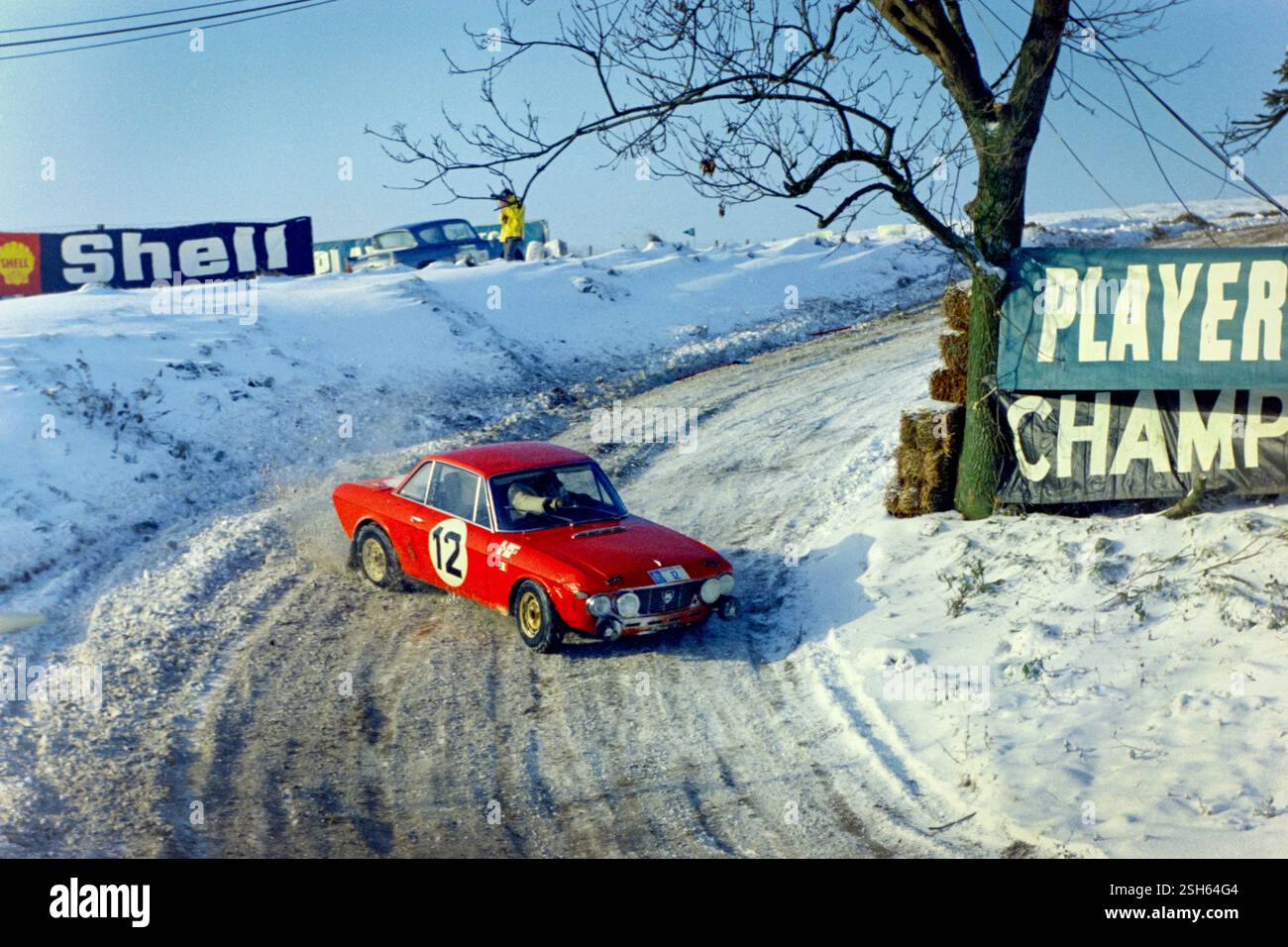 Jolly Club Racing Possibly a Jolly Club GB Lancia Fulvia at Cadwell Park circa late 60s ...