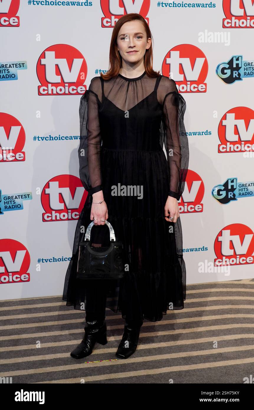 Charlotte Ritchie attends the TV Choice Awards at the London Hilton on ...