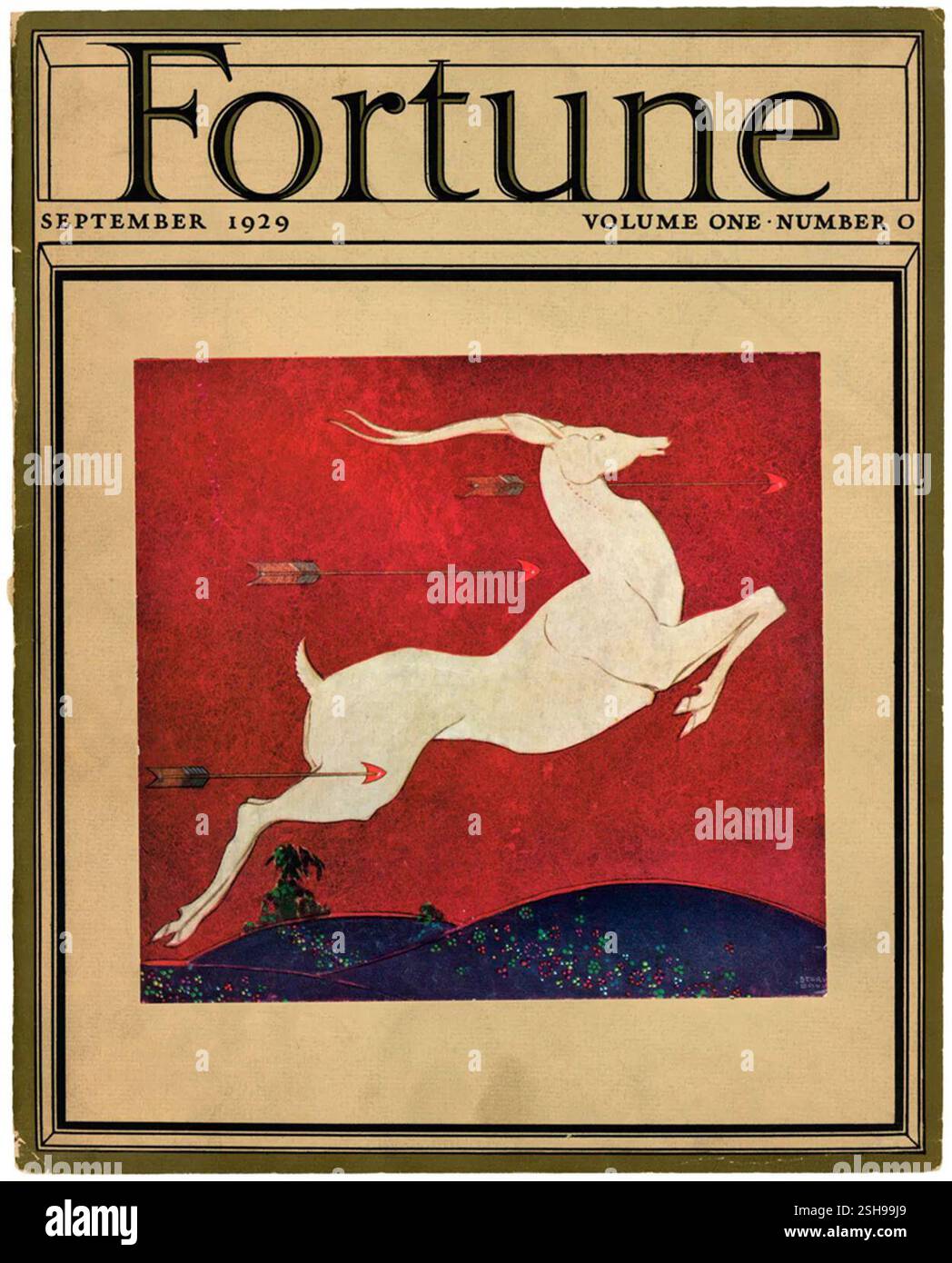 1929 September Fortune magazine Volume One (1), Number 0