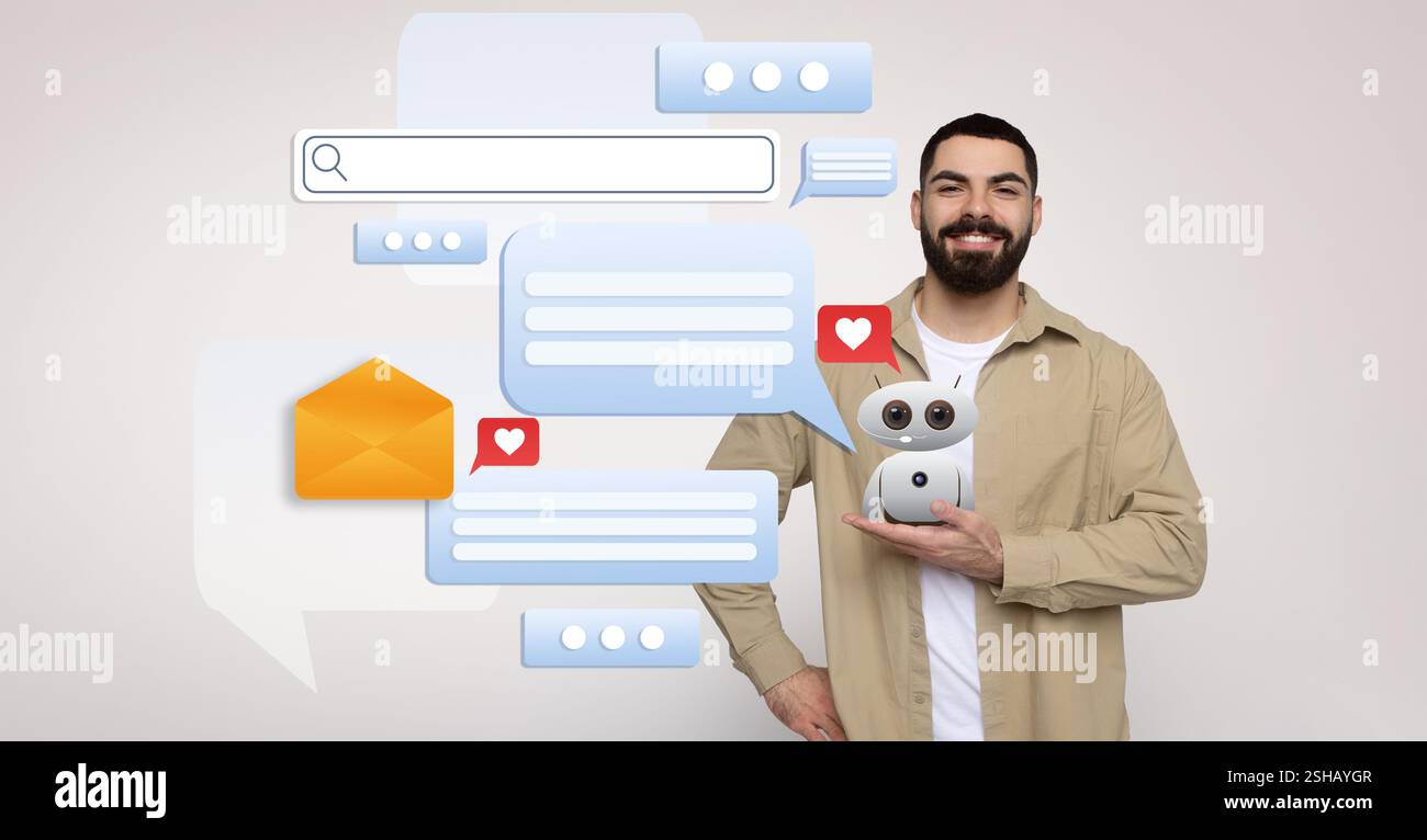 Modern assistant technology enhances conversation through AI ...