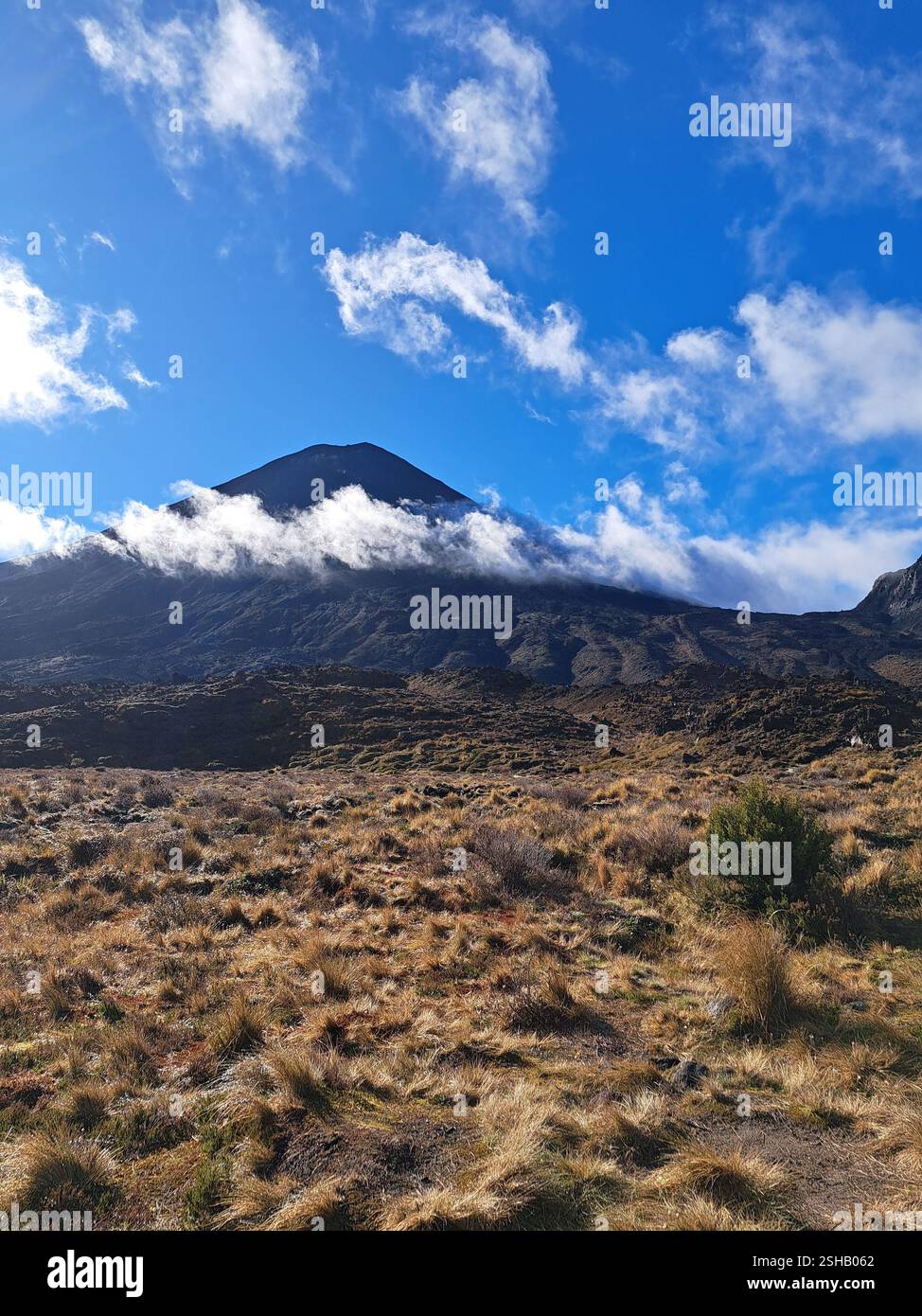 Mt Ngauruhoe - Mt Doom - Smartphone Captured Stock Image