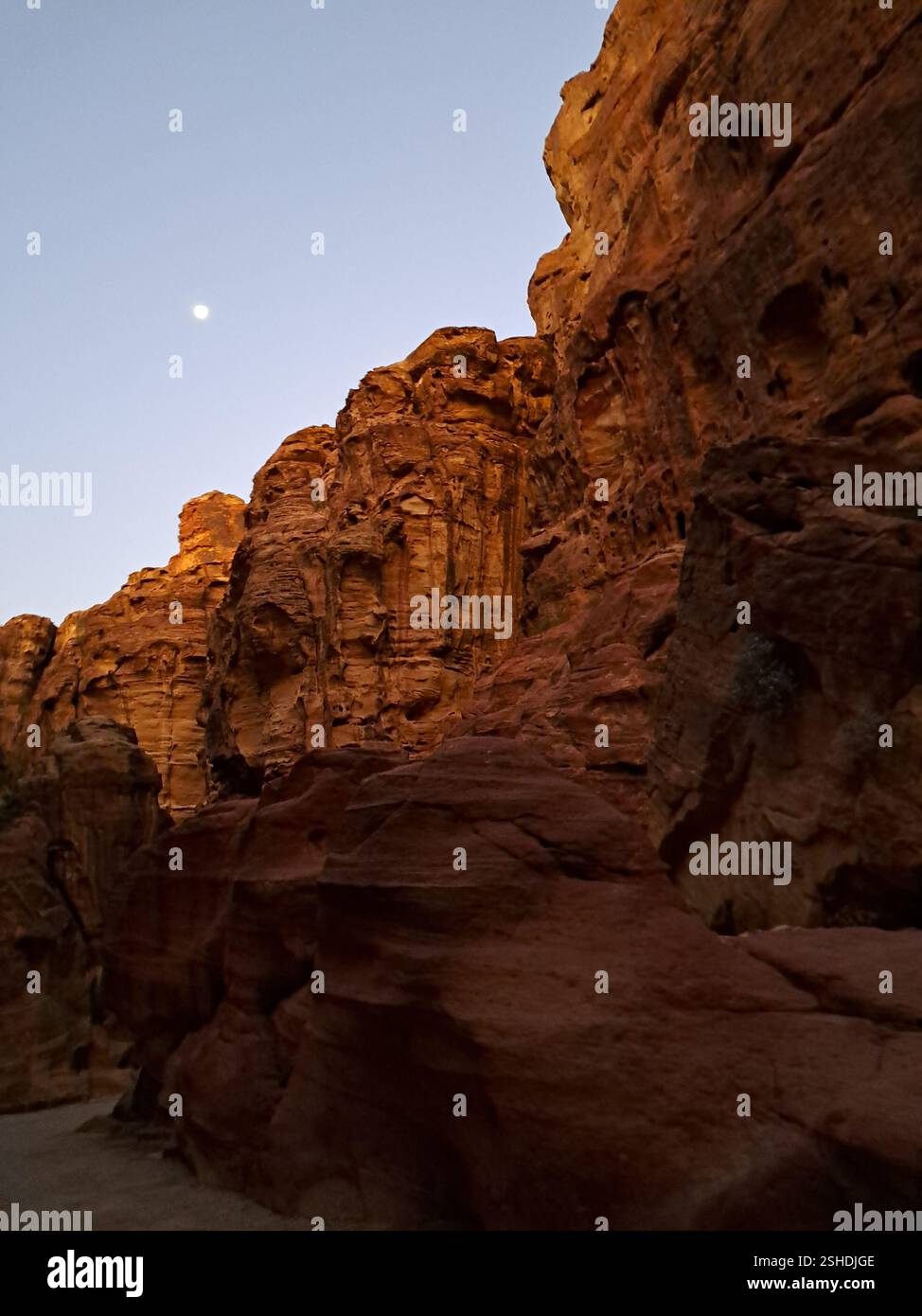 Petra, Jordan - Smartphone Captured Stock Image