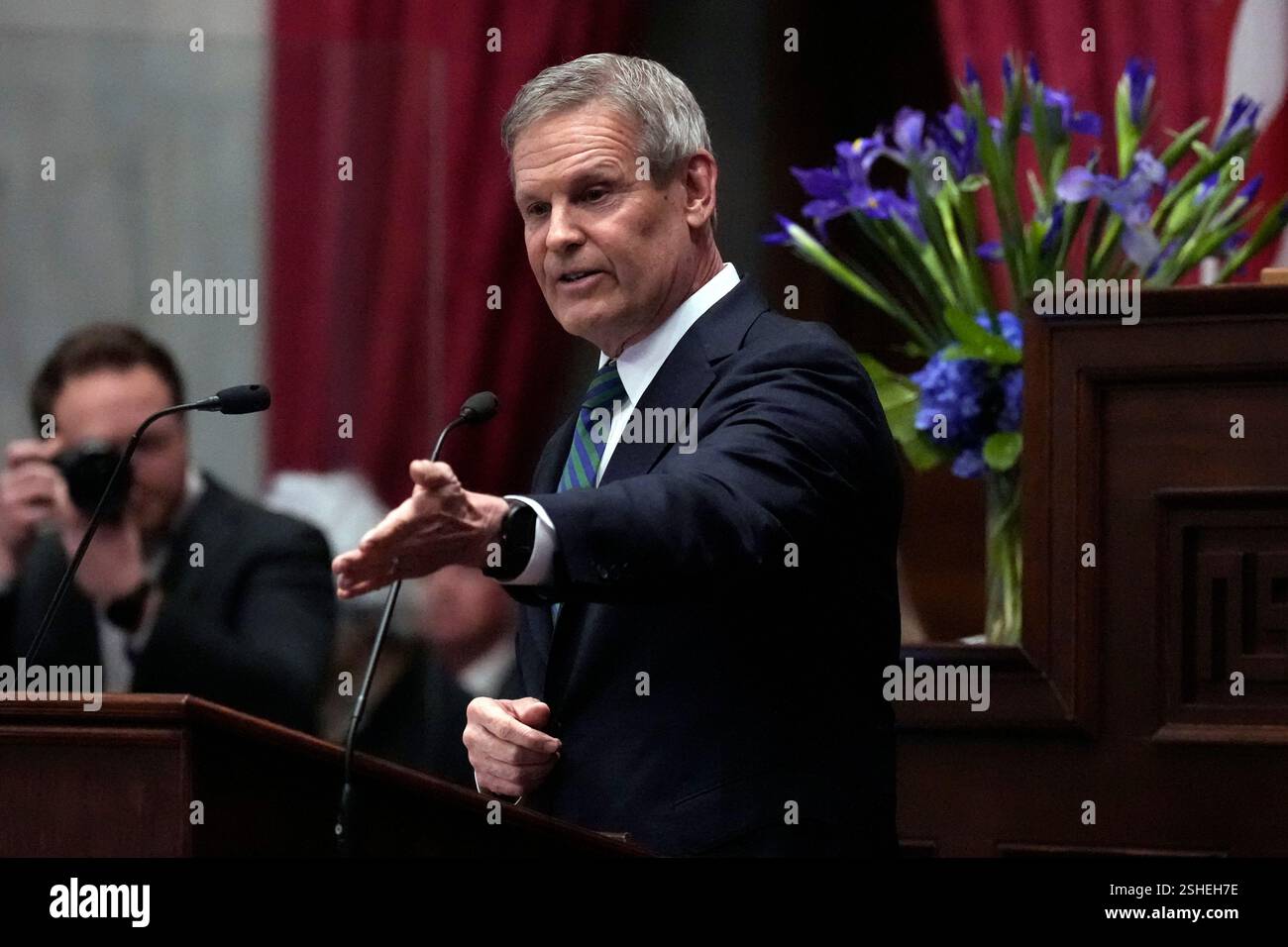 Governor Bill Lee delivers his State of the State address Monday, Feb ...