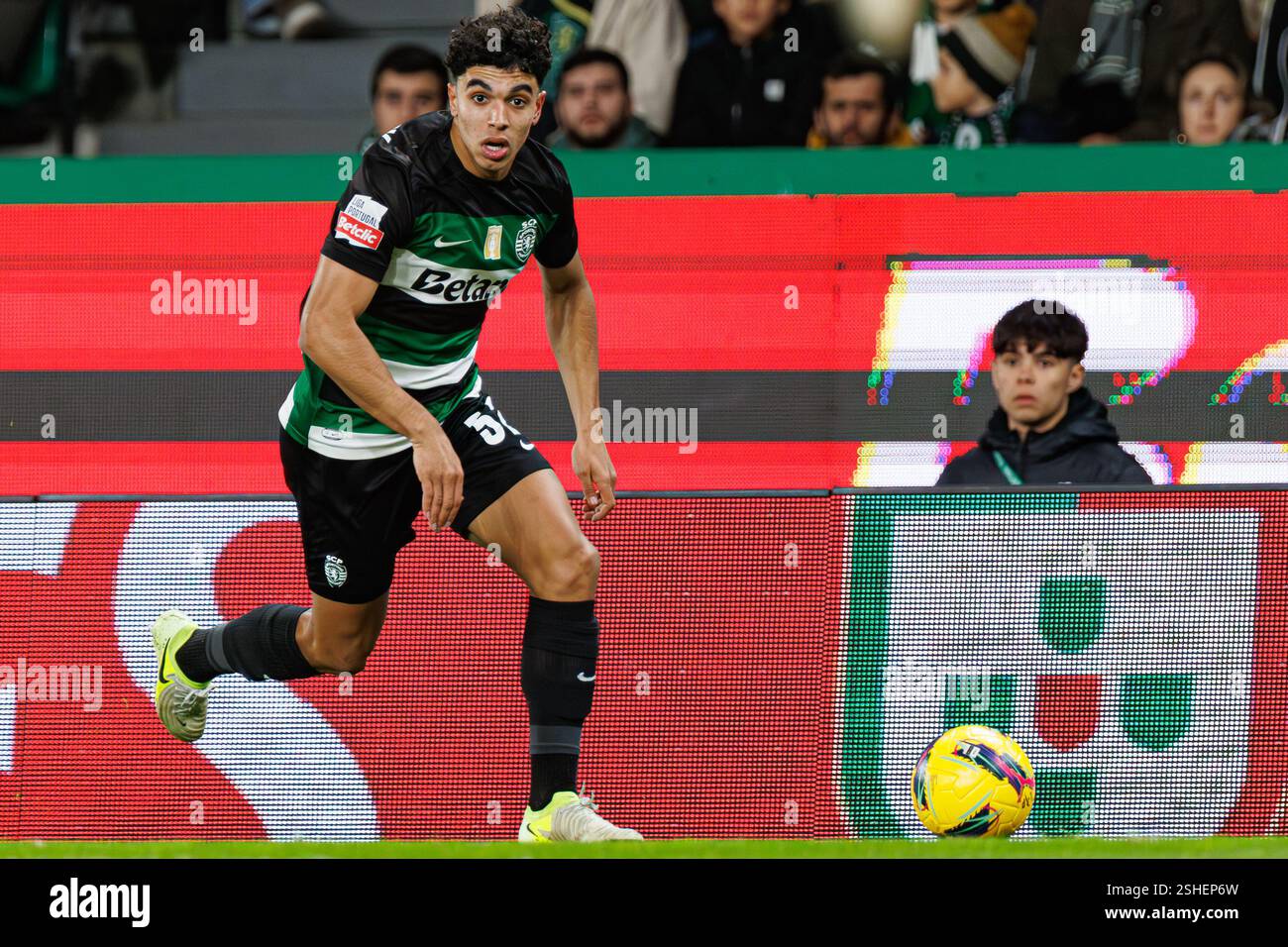 Joao Simoes seen during Liga Portugal game between teams of Sporting CP ...