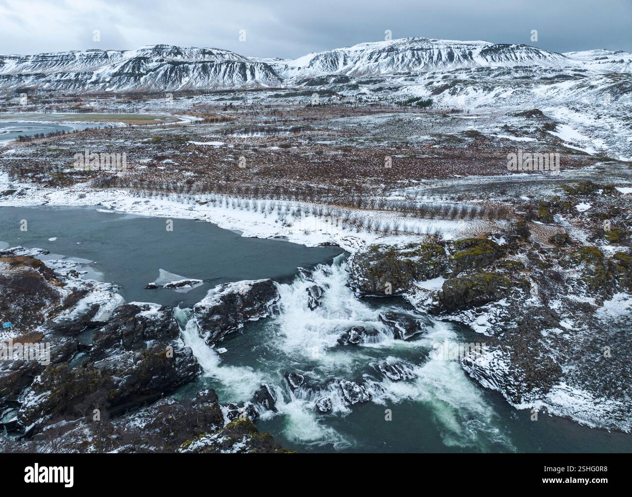 Aerial View Of Glanni Waterfall At Bifr st Iceland Stock Photo Alamy Aerial View Of Glanni Waterfall At Bifr st Iceland Stock Photo Alamy