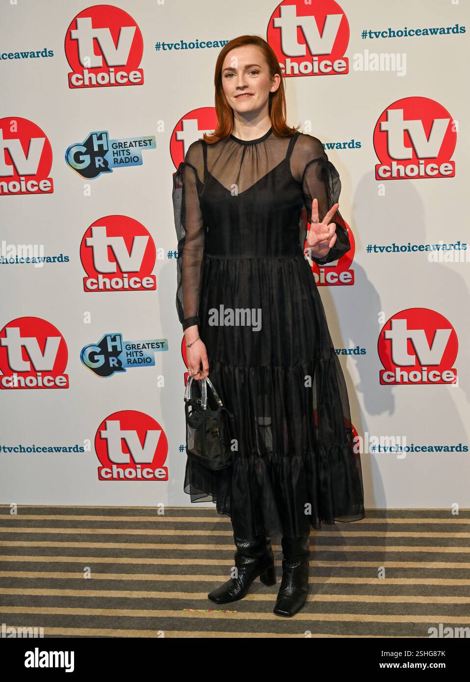 London, UK. 10th Feb, 2025. Charlotte Ritchie attends the TV Choice ...