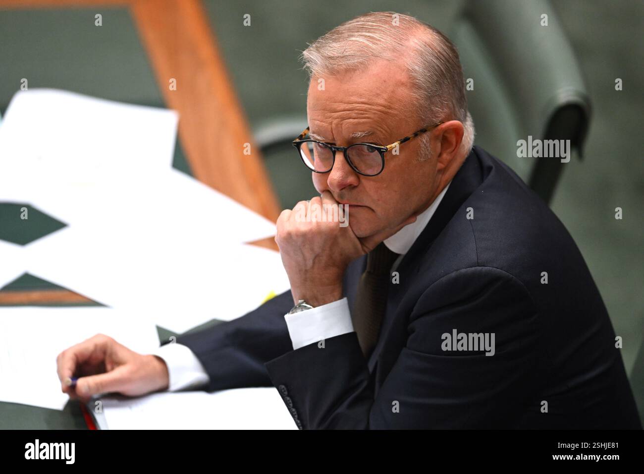 Canberra, Australia. 11th Feb, 2025. Australian Prime Minister Anthony