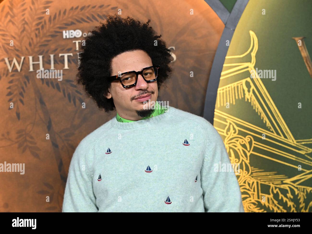 Los Angeles, USA. 10th Feb, 2025. Eric Andre arriving to HBO original ...