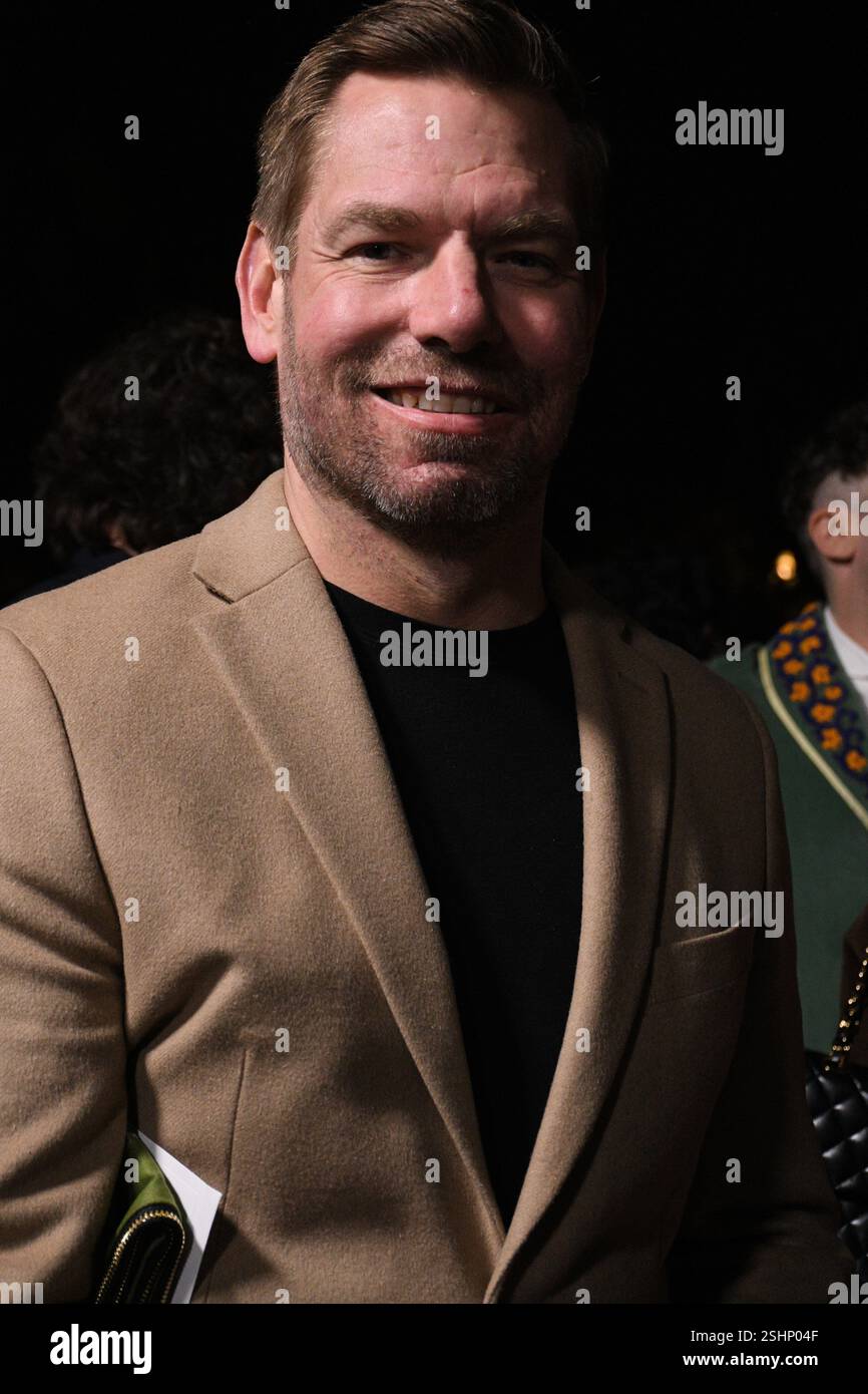 Los Angeles California USA 10th February 2025 United States Los Angeles California Usa 10th February 2025 United States Eric Swalwell Attends The Los Angeles Premiere Of Hbo Original Series The White Lotus Season 3 At Paramount Theatre On February 10 2025 In Los Angeles California Usa Photo By Barry Kingalamy Live News 2SHP04F 