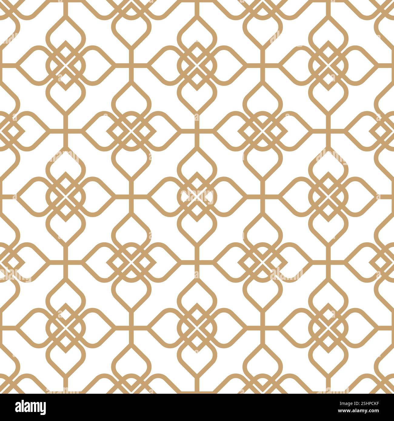 Abstract geometry pattern in Arabian style. Seamless vector background ...