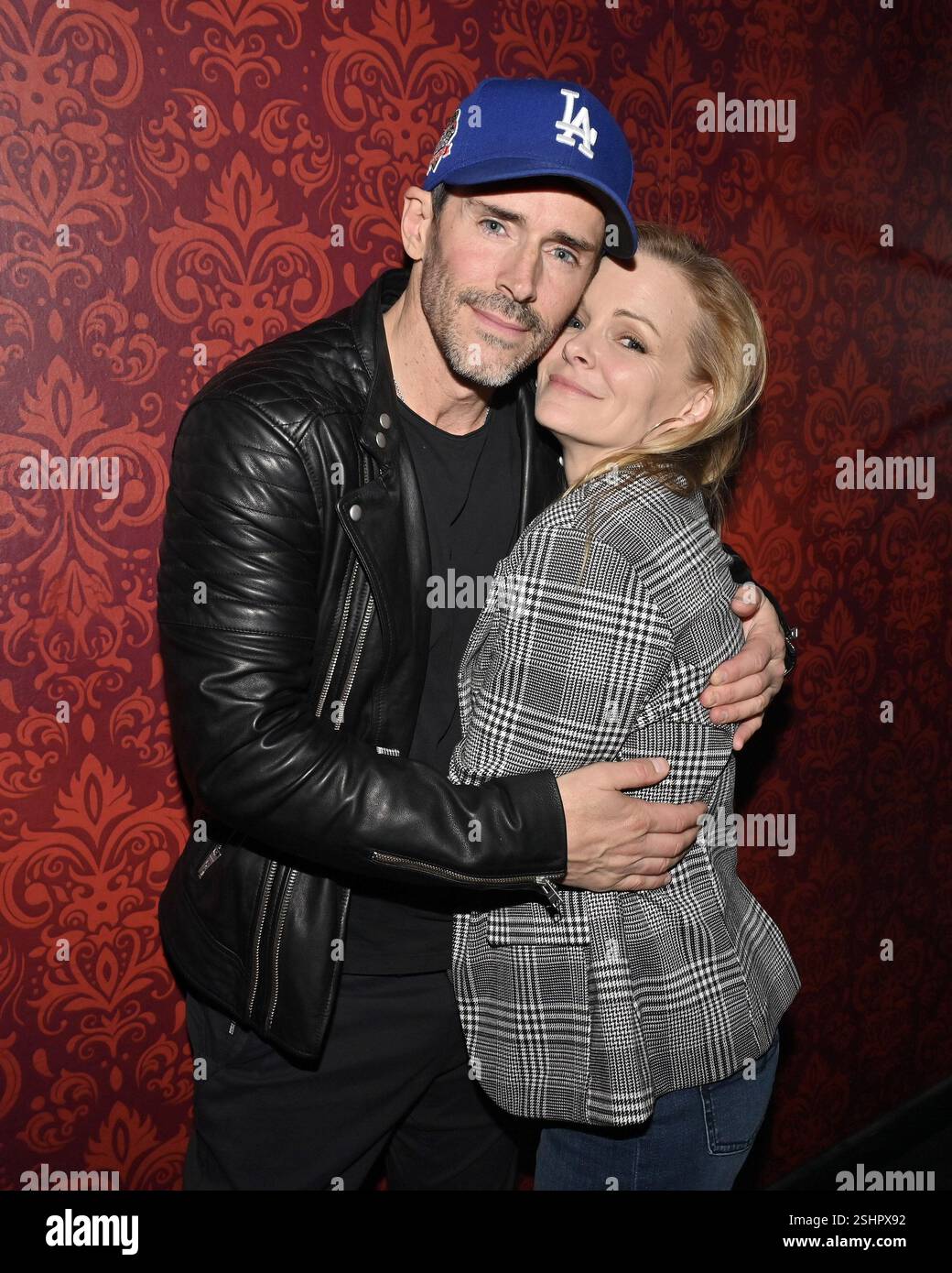 West Hollywood, CA USA - February 8, 2025: Brandon Beemer, Martha ...