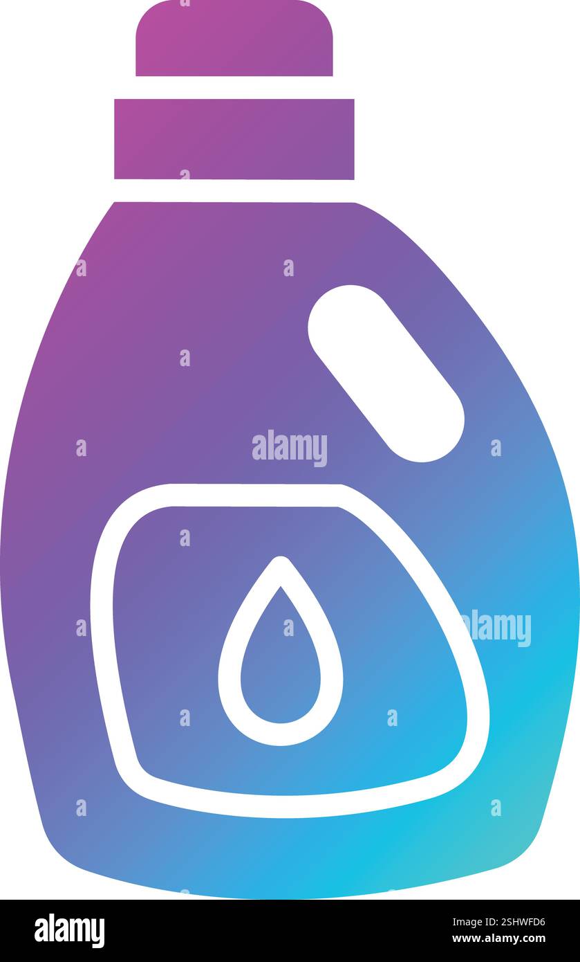 Detergent Vector Icon Design Illustration Stock Vector