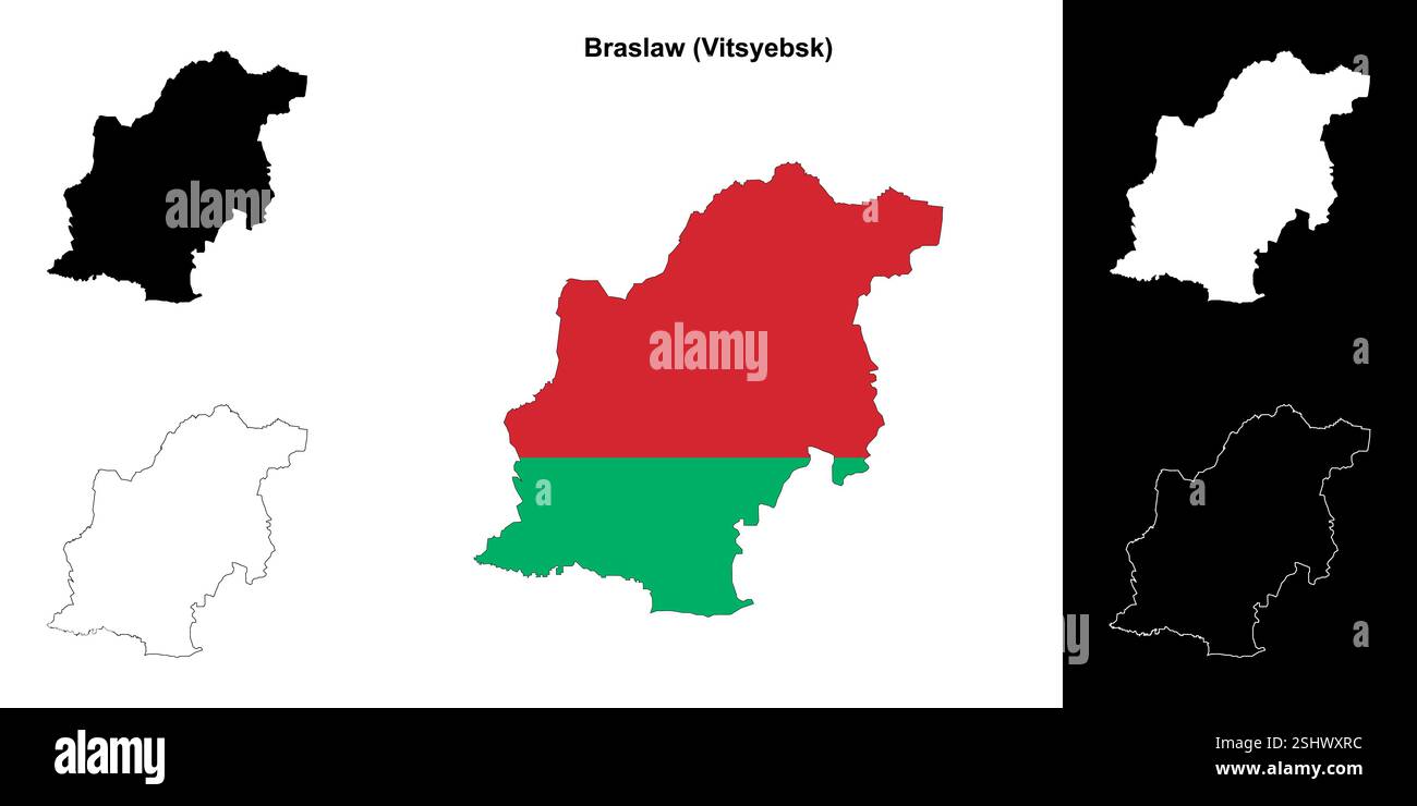 Map of braslaw hi-res stock photography and images - Alamy