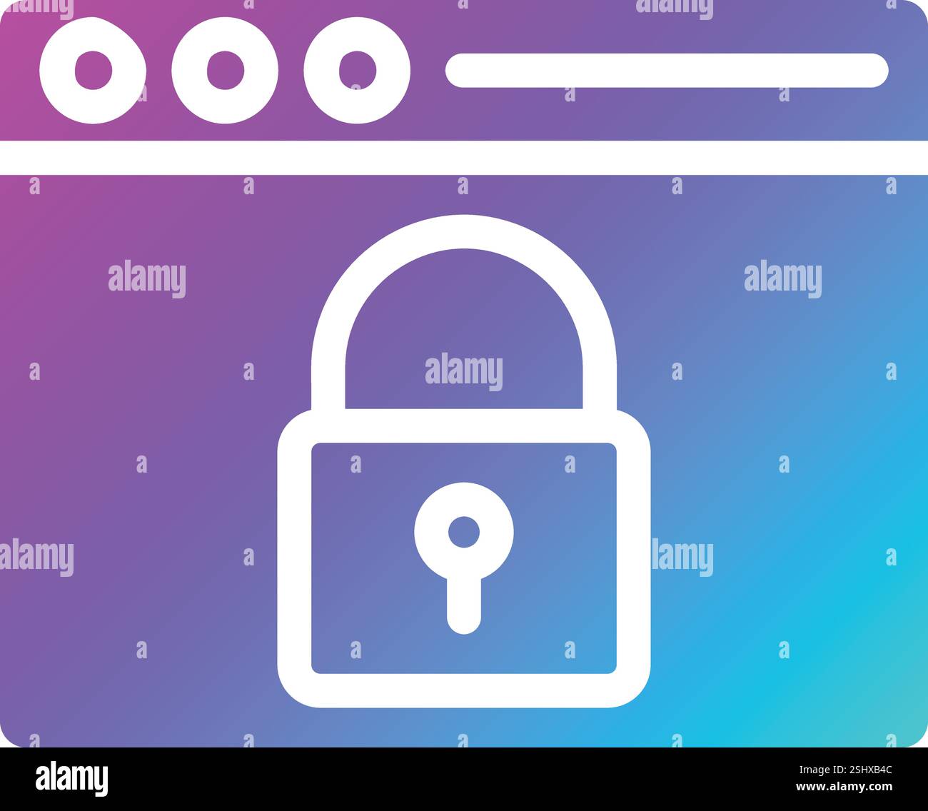 Data security Vector Icon Design Illustration Stock Vector