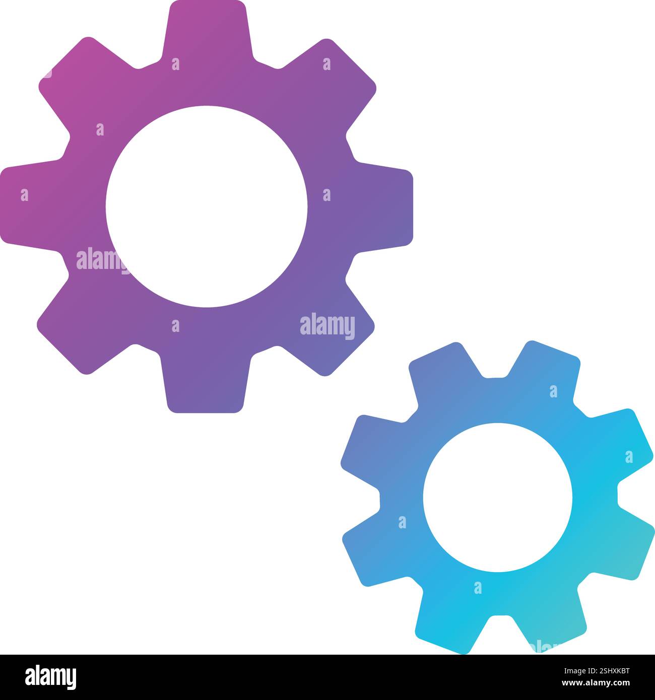 Settings Vector Icon Design Illustration Stock Vector