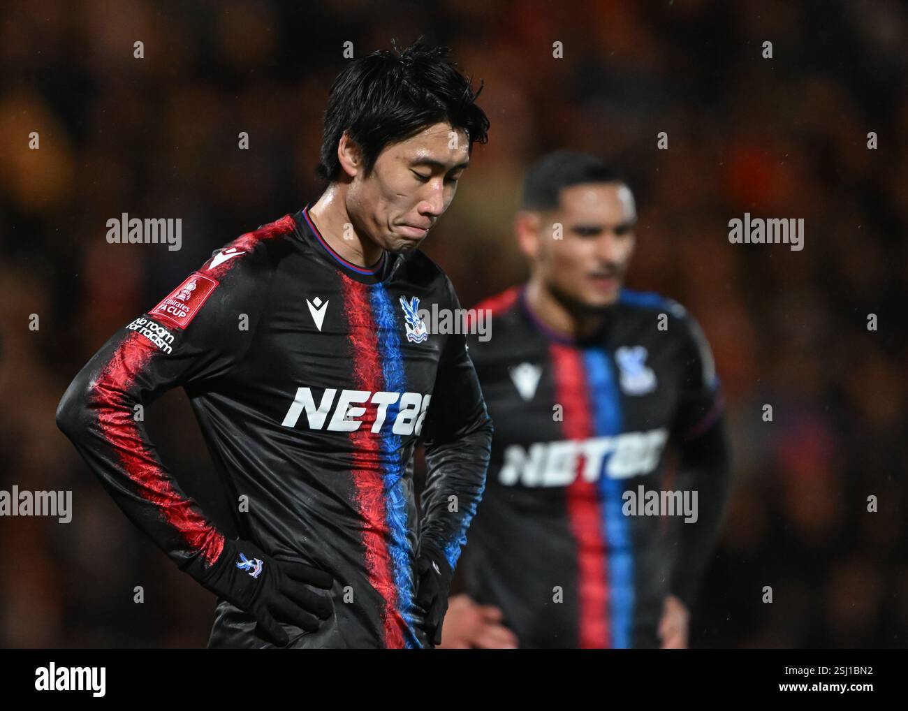 Doncaster, UK. 10th Feb, 2025. Daichi Kamada of Crystal Palace during the FA Cup match at the Keepmoat Stadium, Doncaster. Picture credit should read: Cody Froggatt/Sportimage Credit: Sportimage Ltd/Alamy Live News Stock Photo