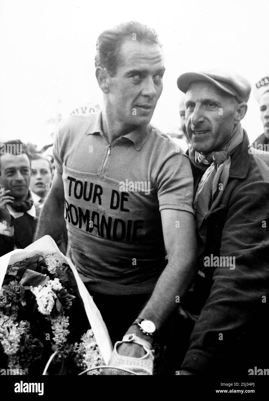Karte des Tour de France 1954 BOBET - auktion