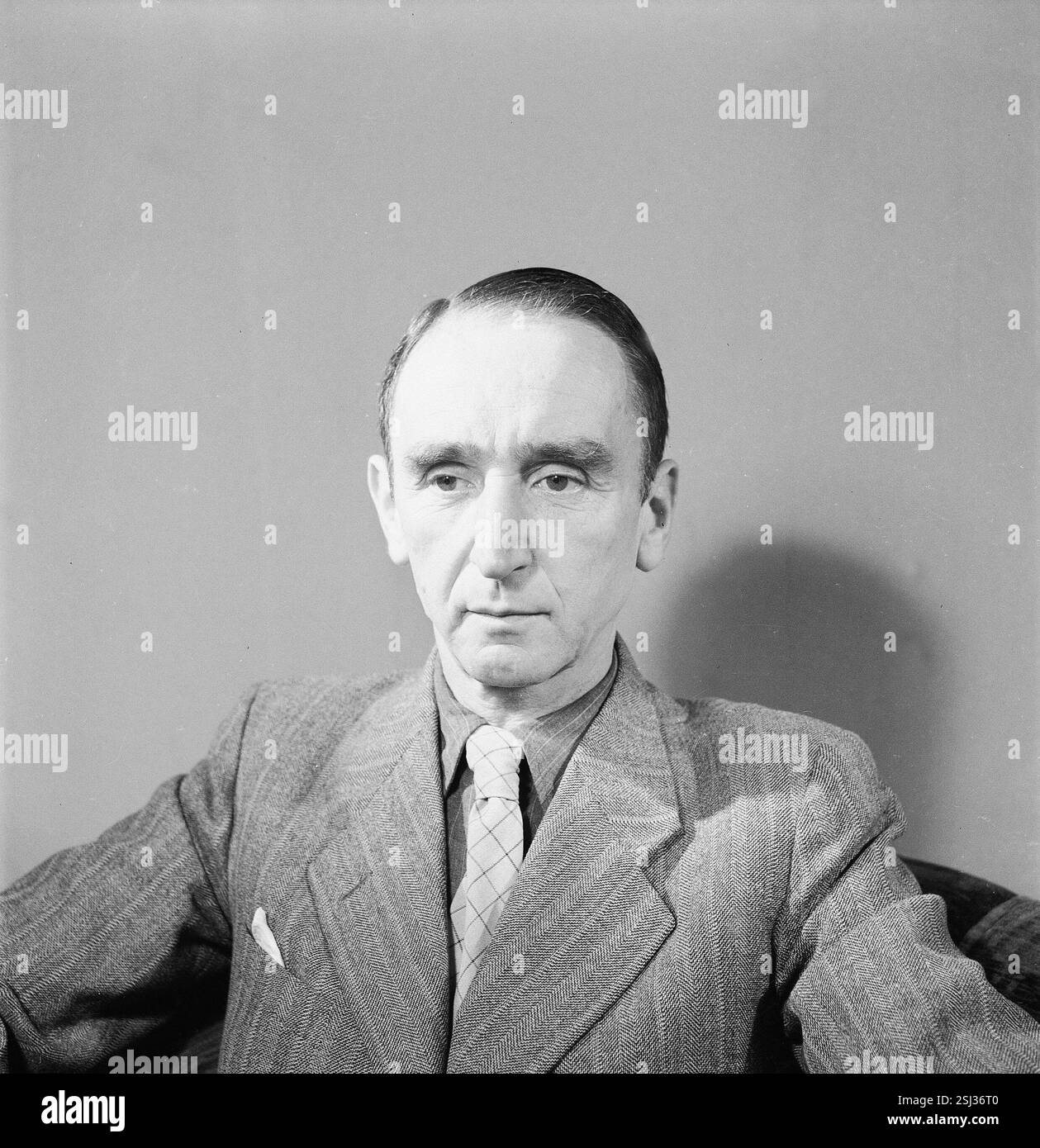 --- Carl Seelig, 1944#Carl Seelig, 1944 Stock Photo