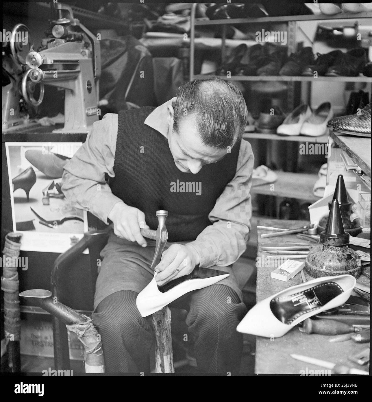 Schuhmacher Black and White Stock Photos & Images - Alamy