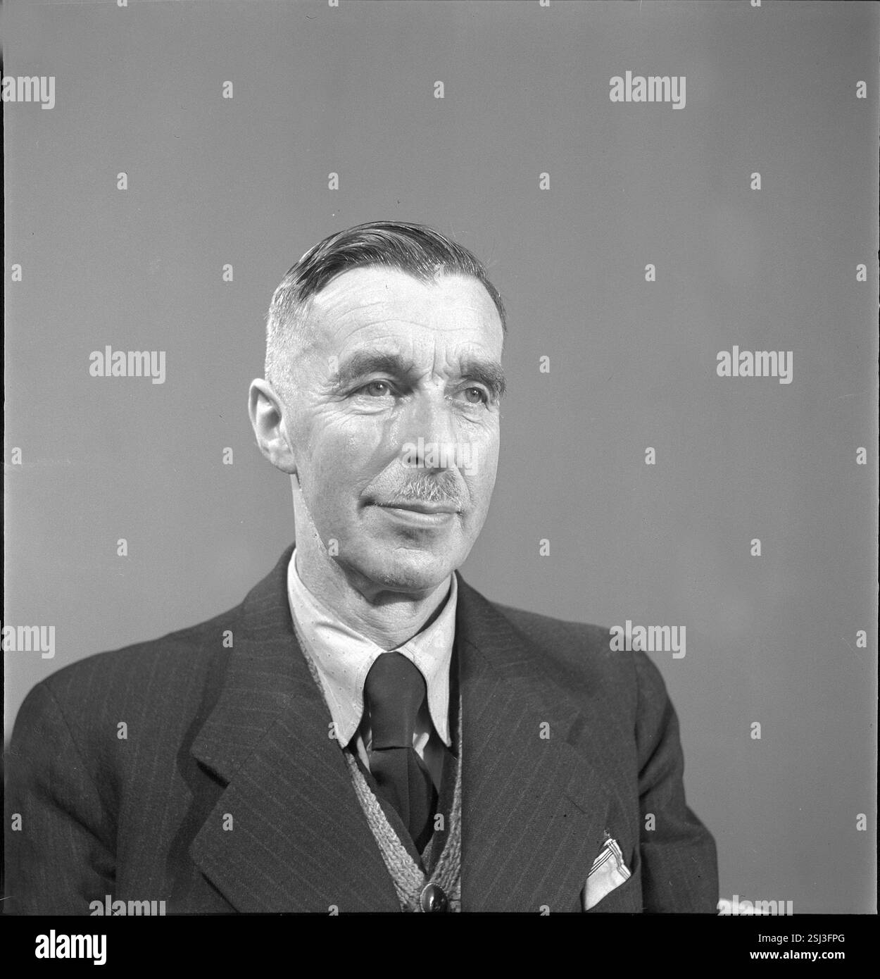 --- Charly Clerc, Professor für französische Literatur, um 1950#Charly Clerc, Professor of French literature, around 1950 Stock Photo