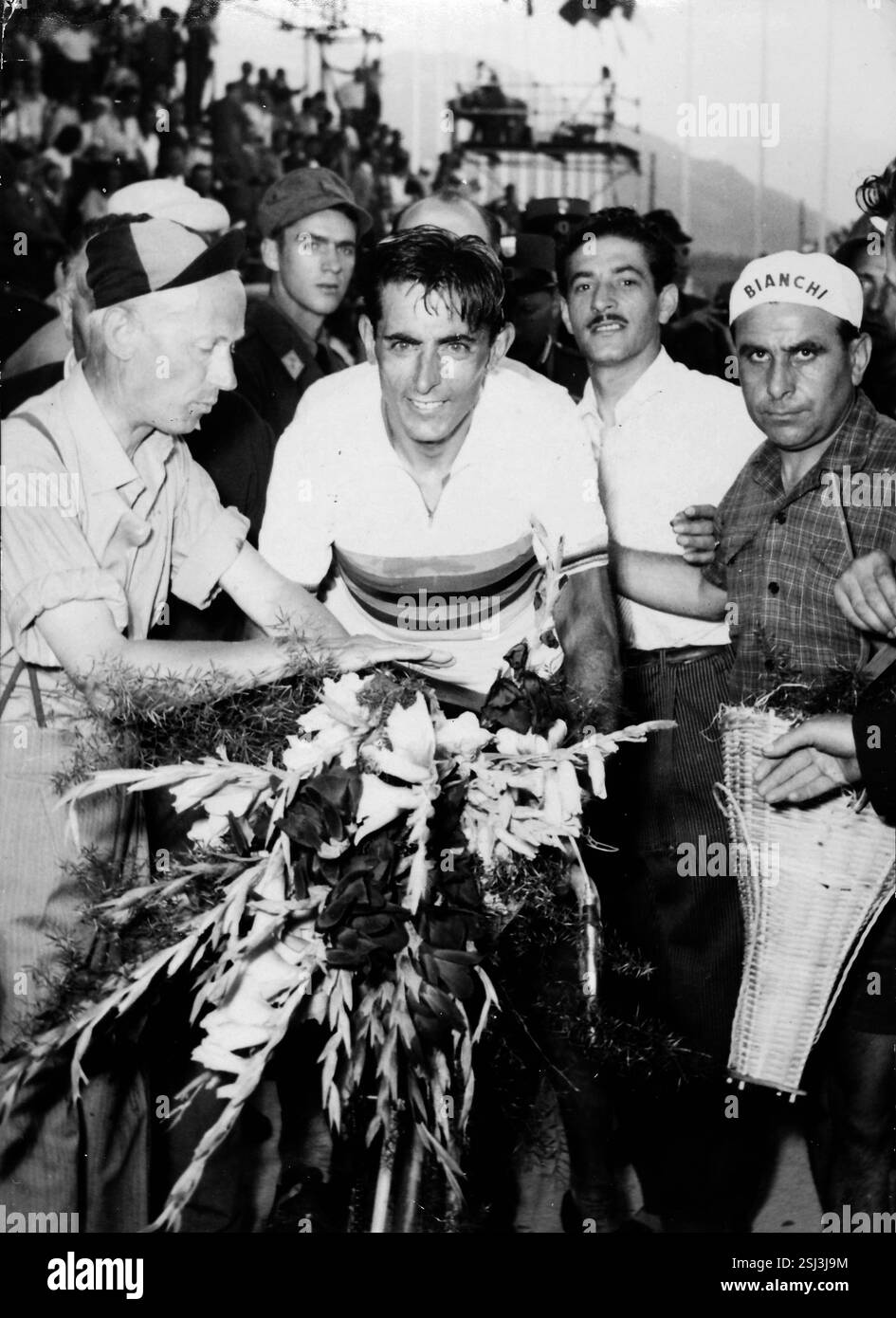 Fausto Coppi - Giro d'Italia win (1953) - Photographic print for sale