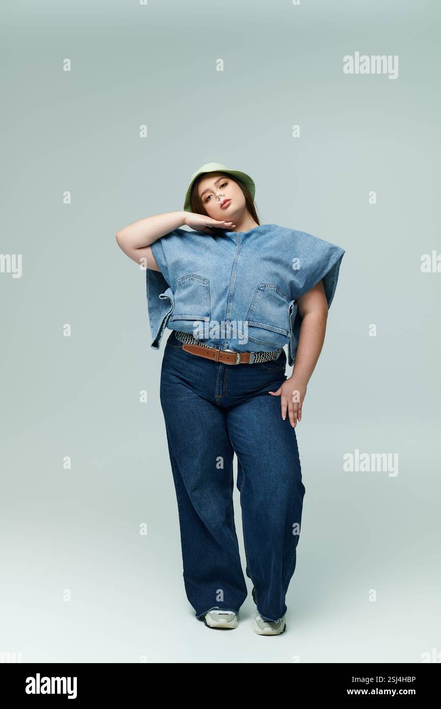 Stunning young plus size hi-res stock photography and images - Alamy