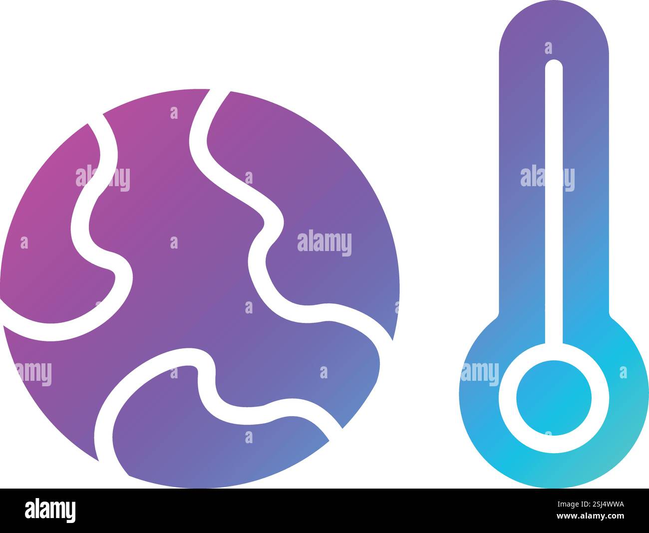 Climate change Vector Icon Design Illustration Stock Vector