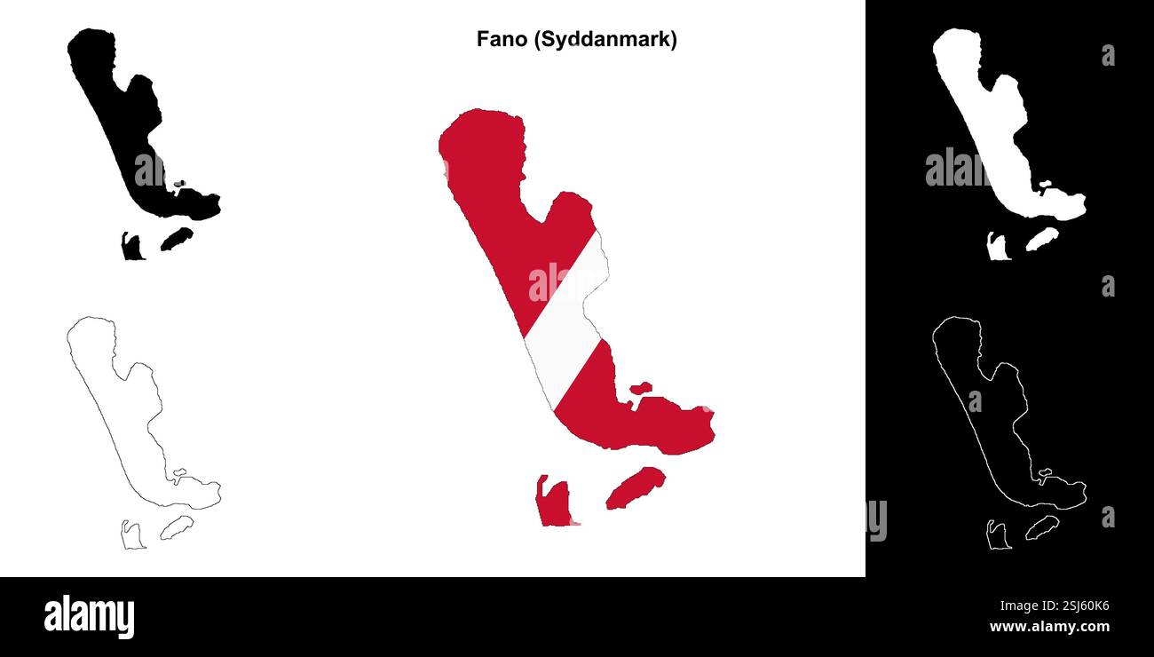 Blank fano map hi-res stock photography and images - Alamy